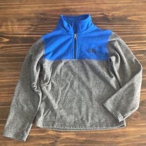 The North Face 1/4 zip fleece pull over size 7/8